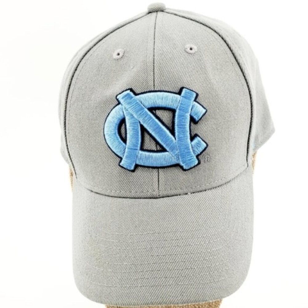 NC Carolina 47 Brand Men's OSFM, Gray & Blue Hook & Loop Adjustable Headgear Hat